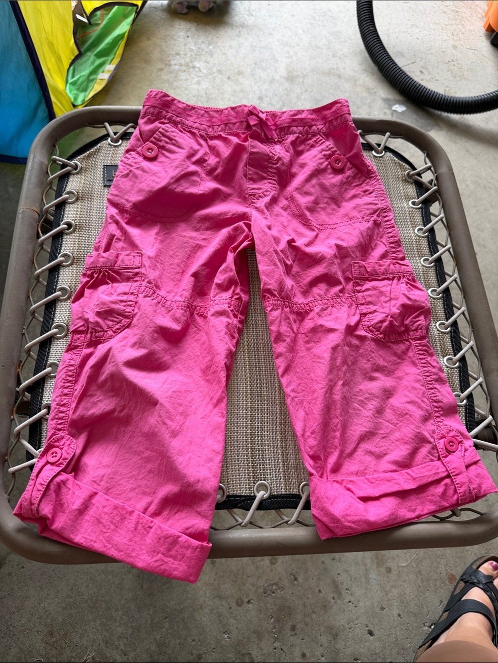Carter's Bright Pink Cargo Capris